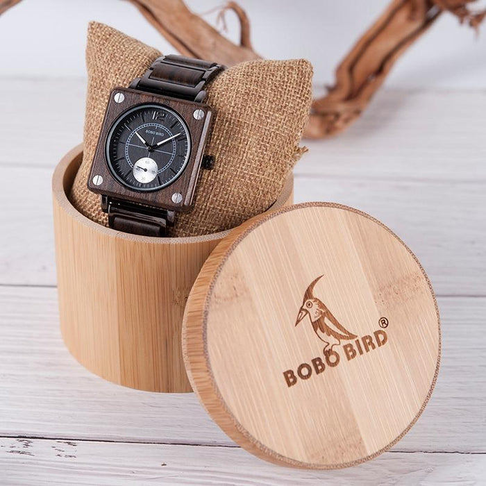 BOBO BIRD Unique Colors Wooden Watch Waterproof