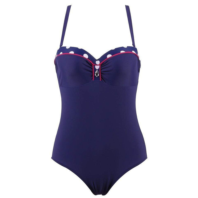 Badpak uit één stuk patchwork 