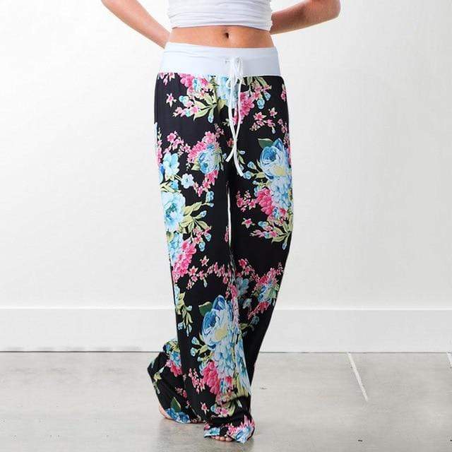 Casual joggingbroek met print 