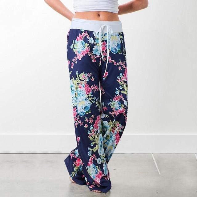 Casual joggingbroek met print 