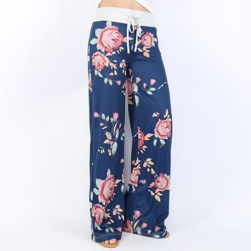 Casual joggingbroek met print 