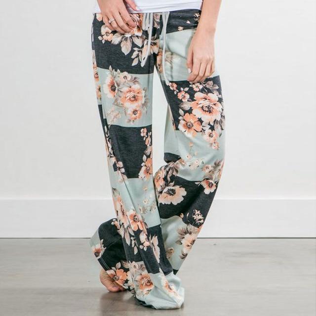 Casual joggingbroek met print 