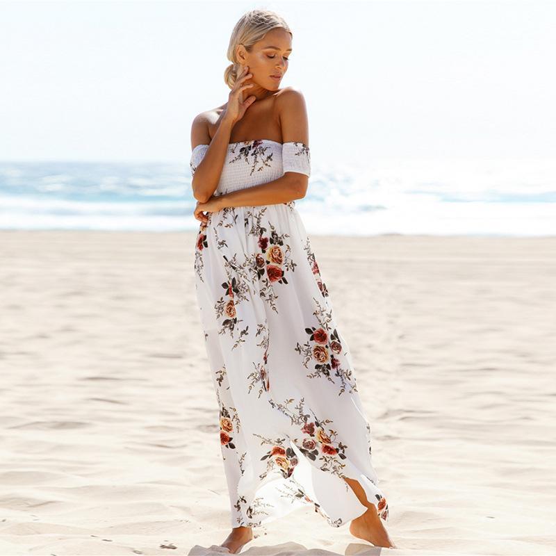 Floral Long Dress- 4 Colors