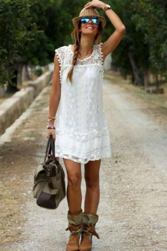White Summer Dress
