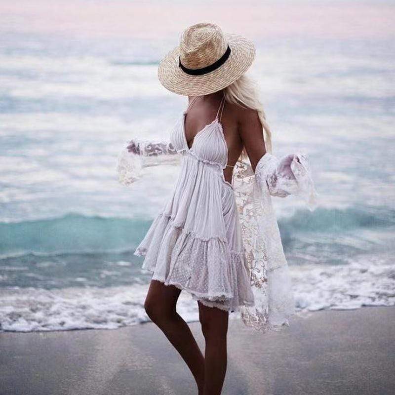 Boho Mini Dress Agloryz Boho Mini Dress Agloryz