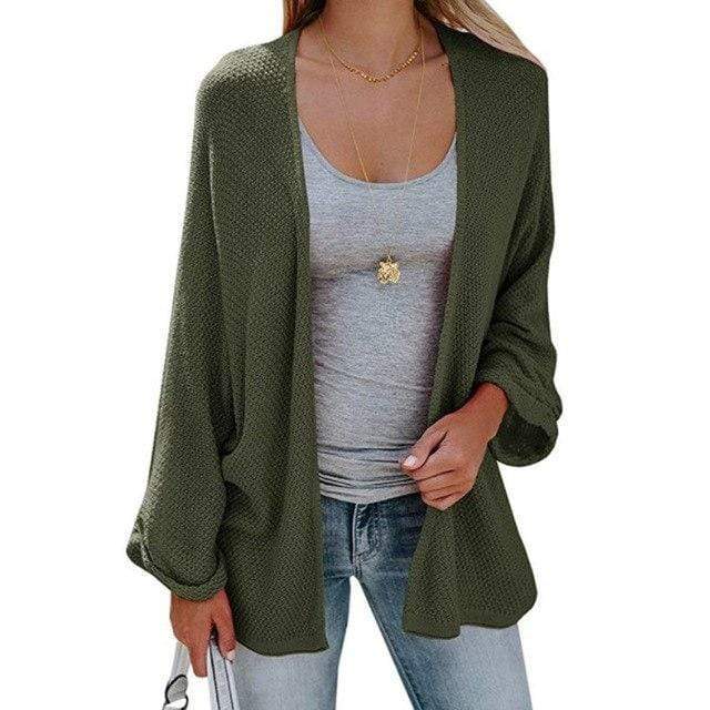 Long Sleeve Knitted Cardigan