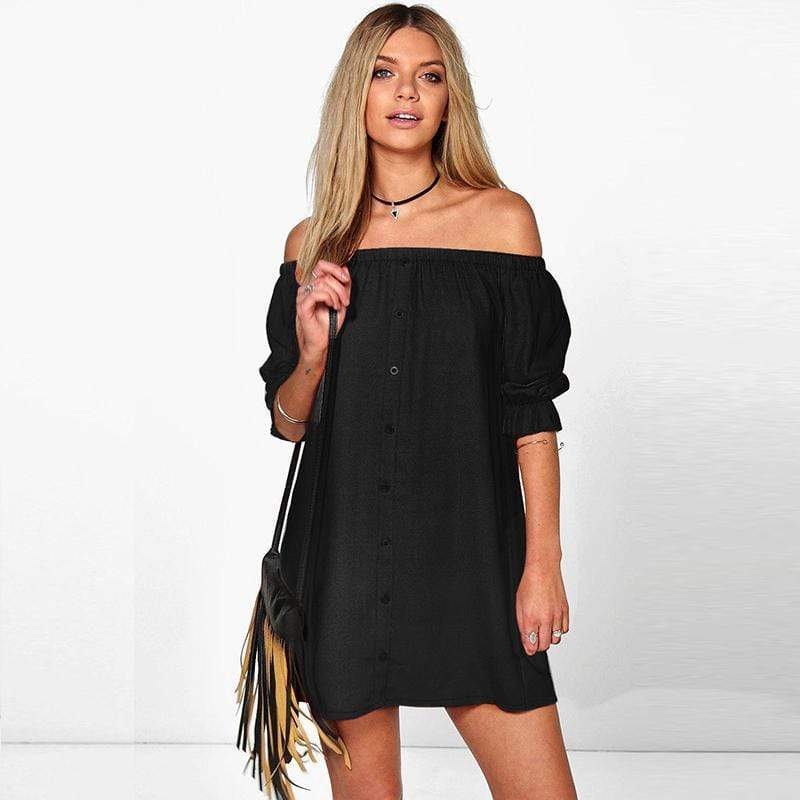 Casual zomerjurk - 3 kleuren 