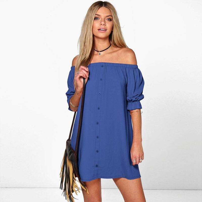 Casual zomerjurk - 3 kleuren 