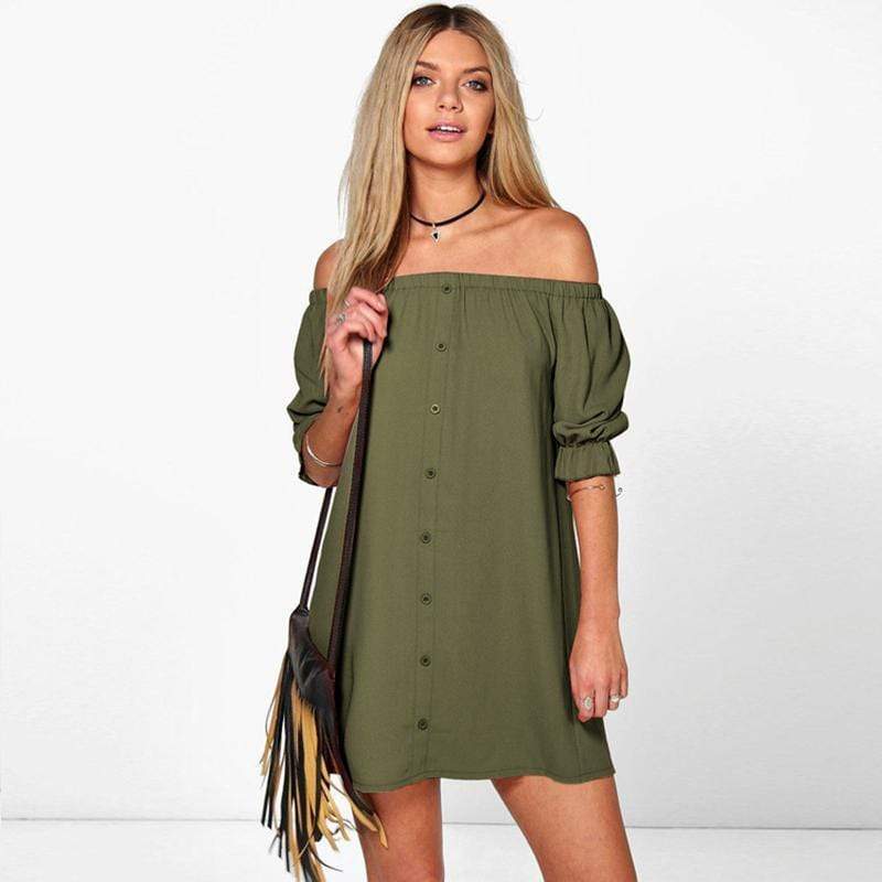 Casual zomerjurk - 3 kleuren 