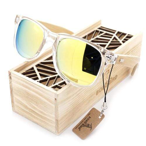 BOBO Bird Wooden Sunglasses- Polarized Lenses