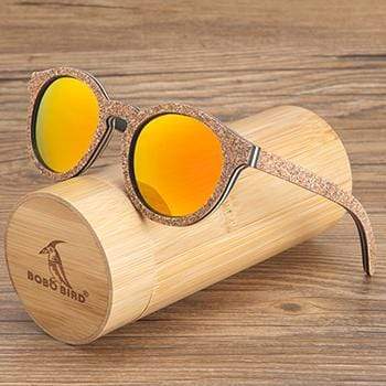 BOBO BIRD Gafas de sol de madera - Lentes polarizadas Monturas de ojo de gato 