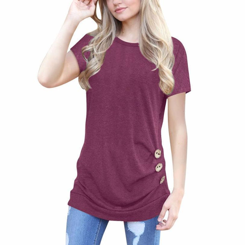 Solid Color Casual Shirt