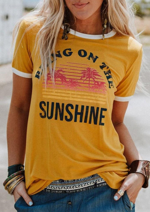 Bring on the Sunshine Top