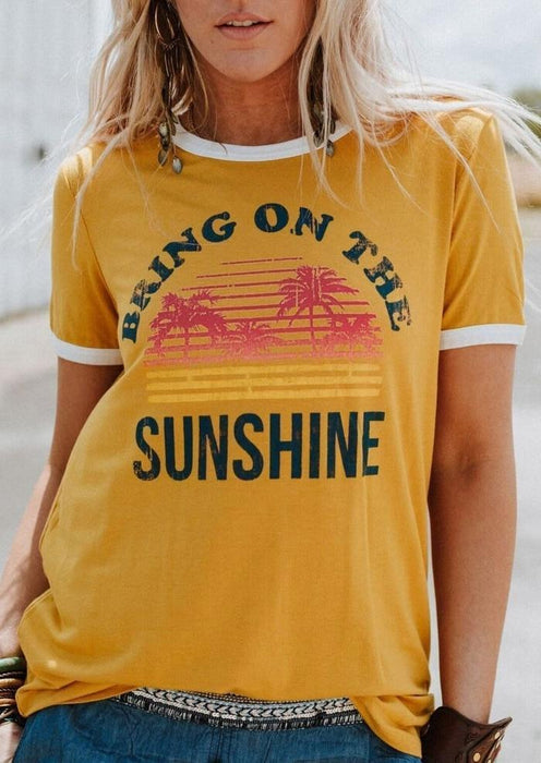 Bring on the Sunshine Top