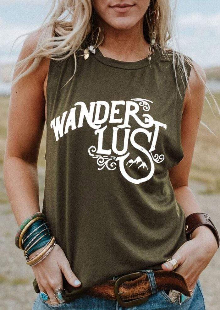 Wanderlust Tank Top