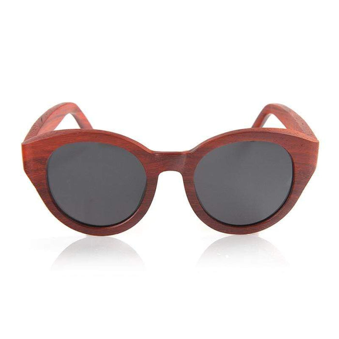 BOBO BIRD Cat Eye Style Wooden Sunglasses- Polarized Lenses