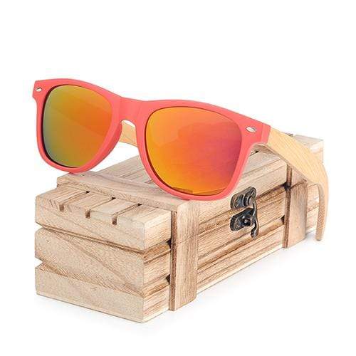 BOBO BIRD Wooden Polarized Sunglasses