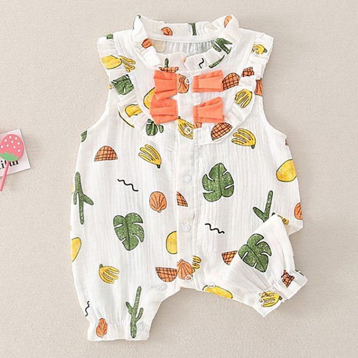 Daily Floral Print Bodysuit for Baby