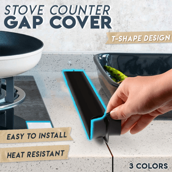 Silicone Stove Counter Gap Cover