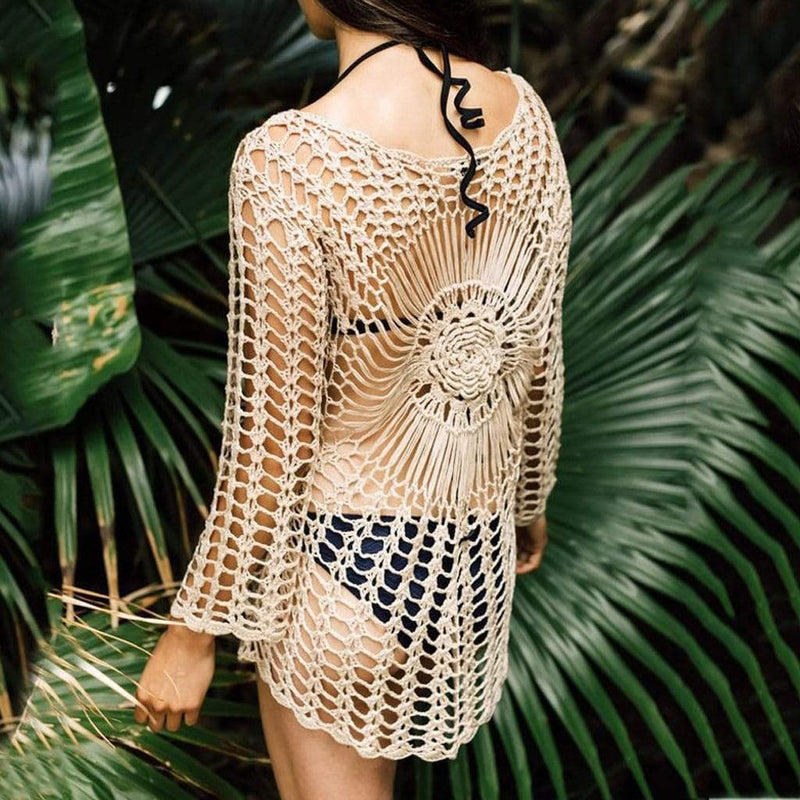 Colorfull Crochet Cover Up