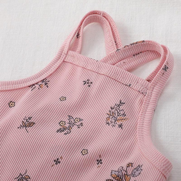 Sling bloemenprintjurk voor babymeisje 