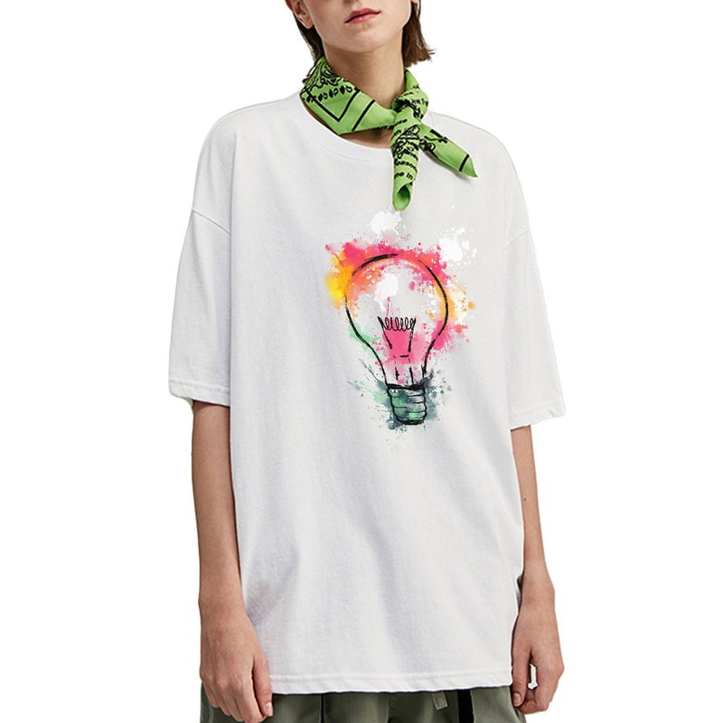 Lightning Bulb Oversized T-Shirt