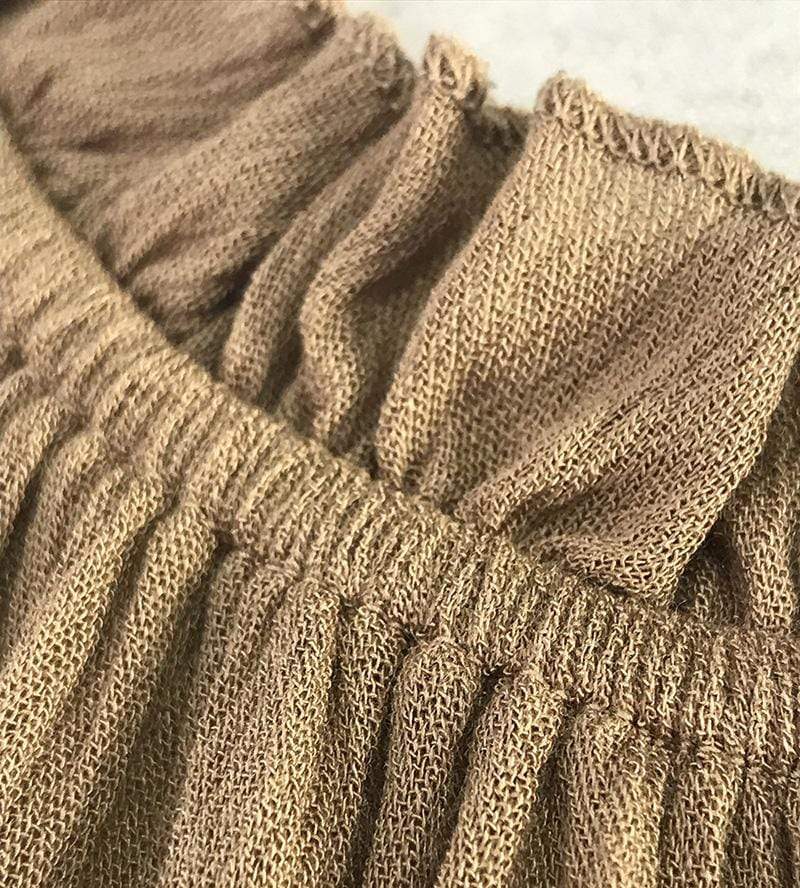 Off Shoulder Ruffles Boho Maxi Dress