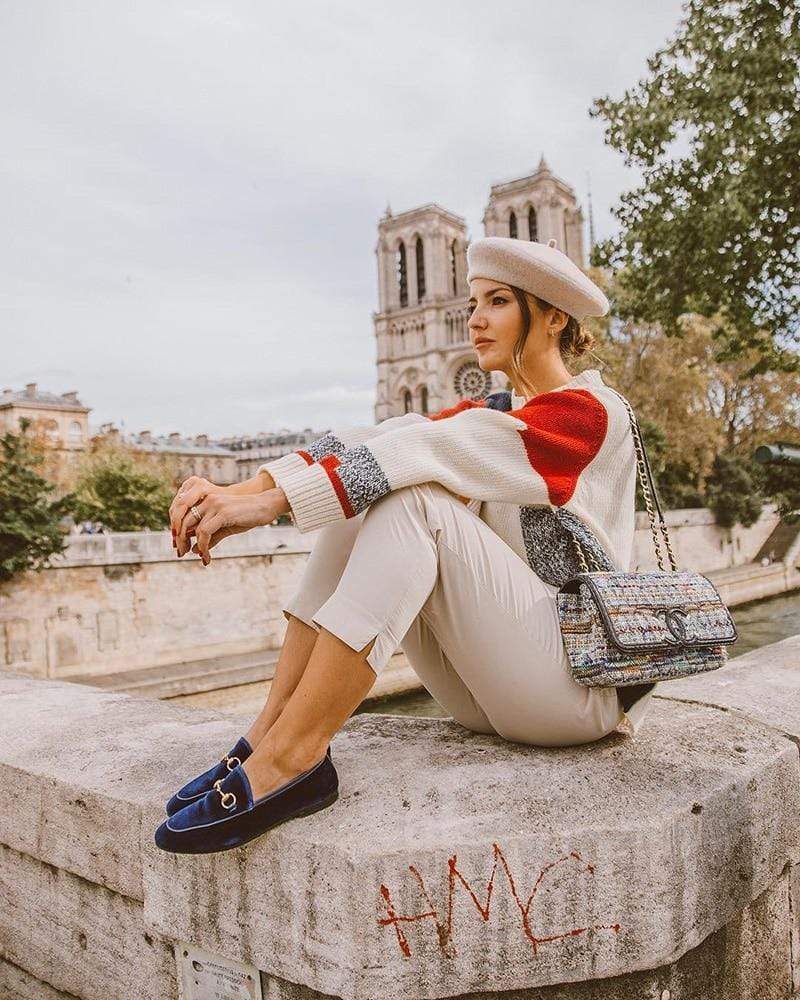 Block Patchwork Sweater