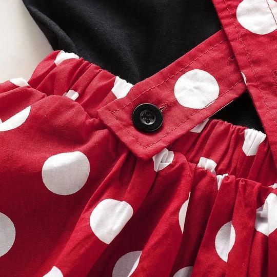 Baby/Toddle Top and Polka Dots Skirt Set