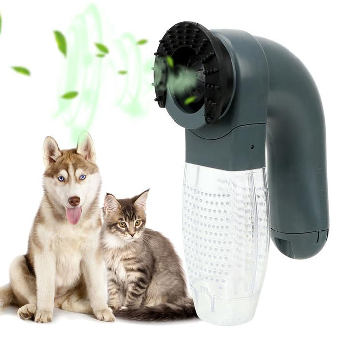 Pet Hair Grooming Vacuum System