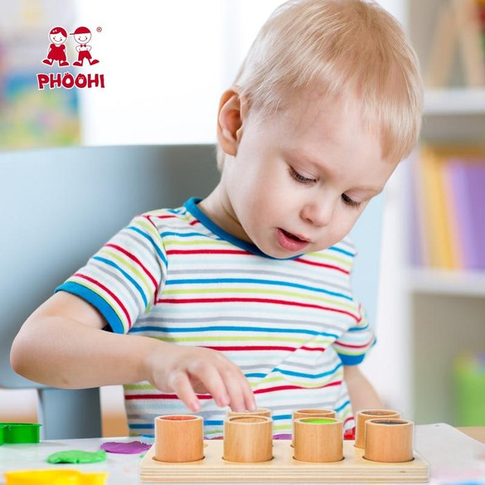 Touch and Match Board voor sensorisch speelgoed voor kinderen