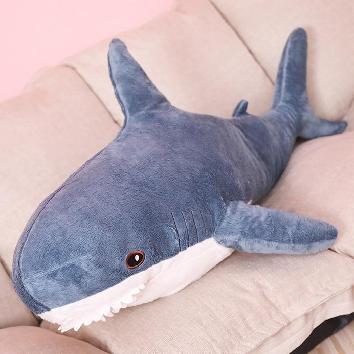 80/100cm Big Size Shark Plush Toy