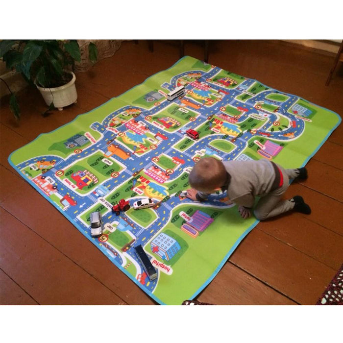 GRAN tapete de juegos colorido para niños