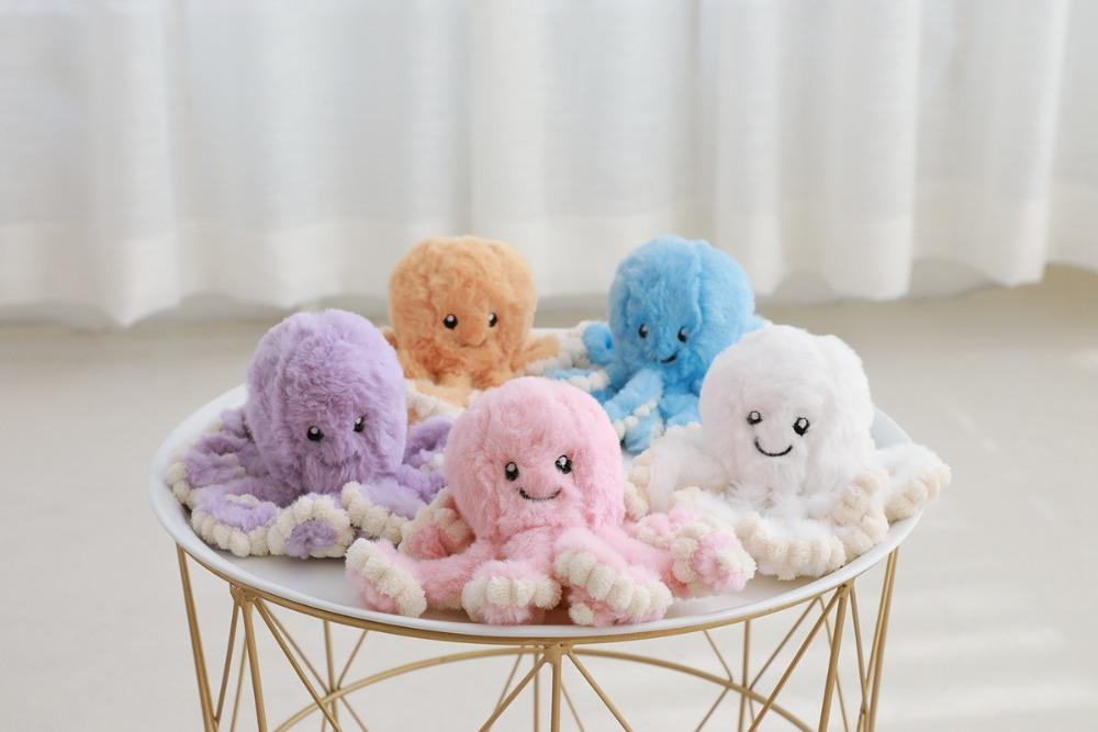 Octopus Shaped Stuffed Plush Toy