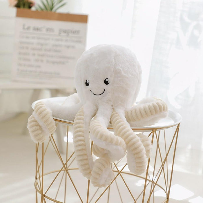 Peluche relleno en forma de pulpo