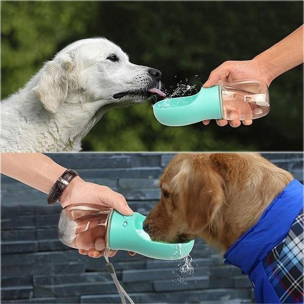 Botella de agua portátil para mascotas