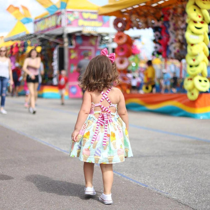 vestido de helado