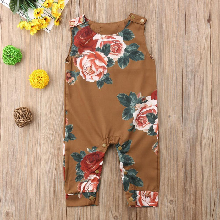 Baby Girl Floral Romper