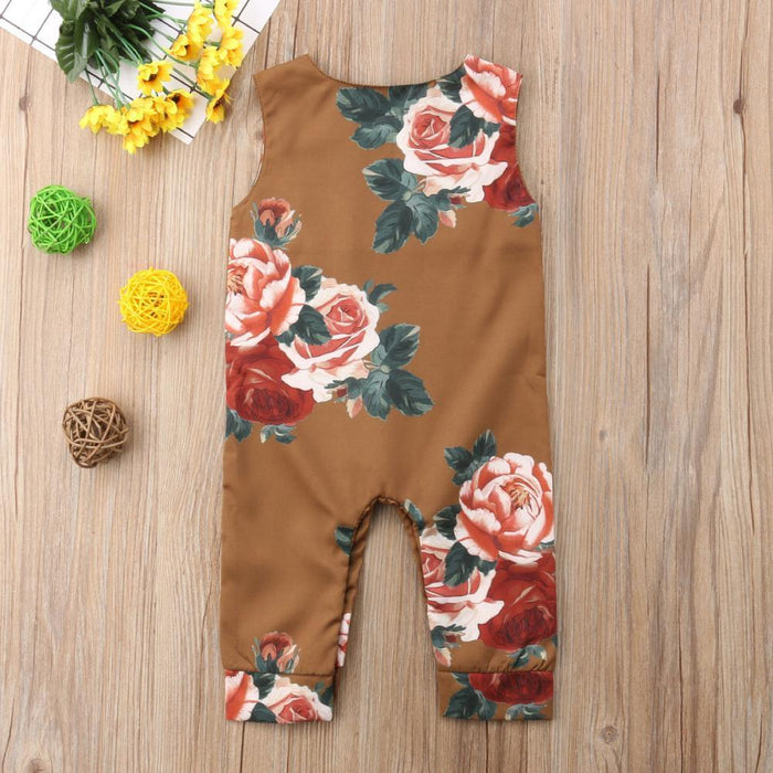 Baby Girl Floral Romper