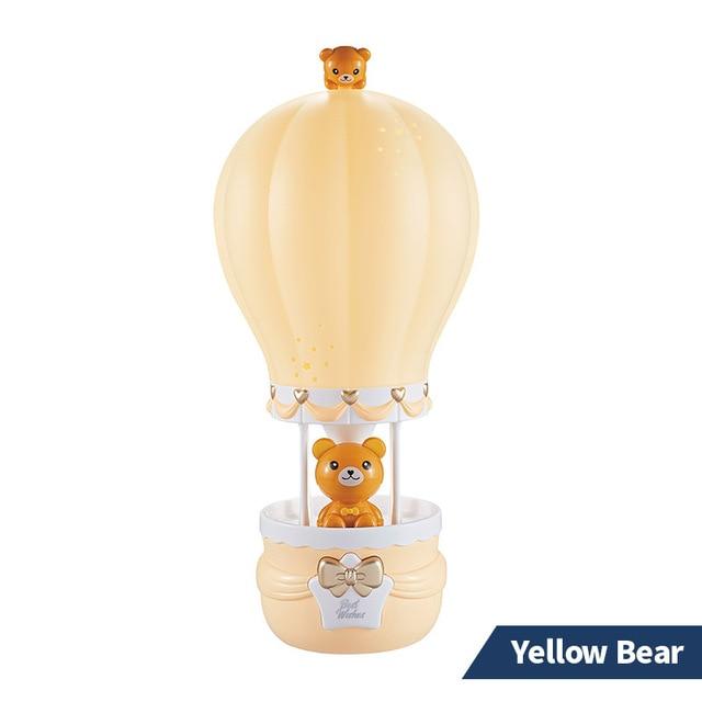 Cartoon Hot Air Balloon Lamp Toy & Night Light