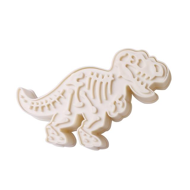 Dinosaurusvormige koekjesvormvorm (3 stuks)