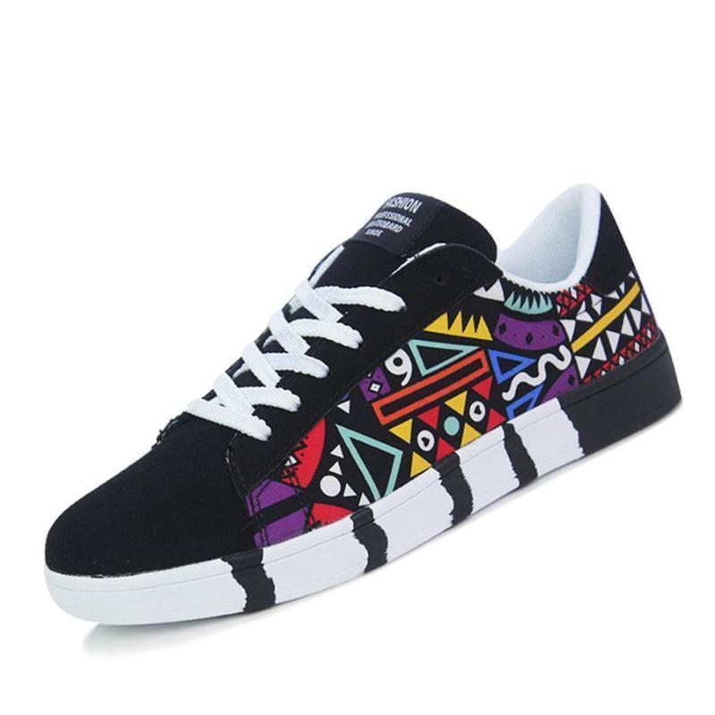 Joshua Ethnic Pattern Sneakers