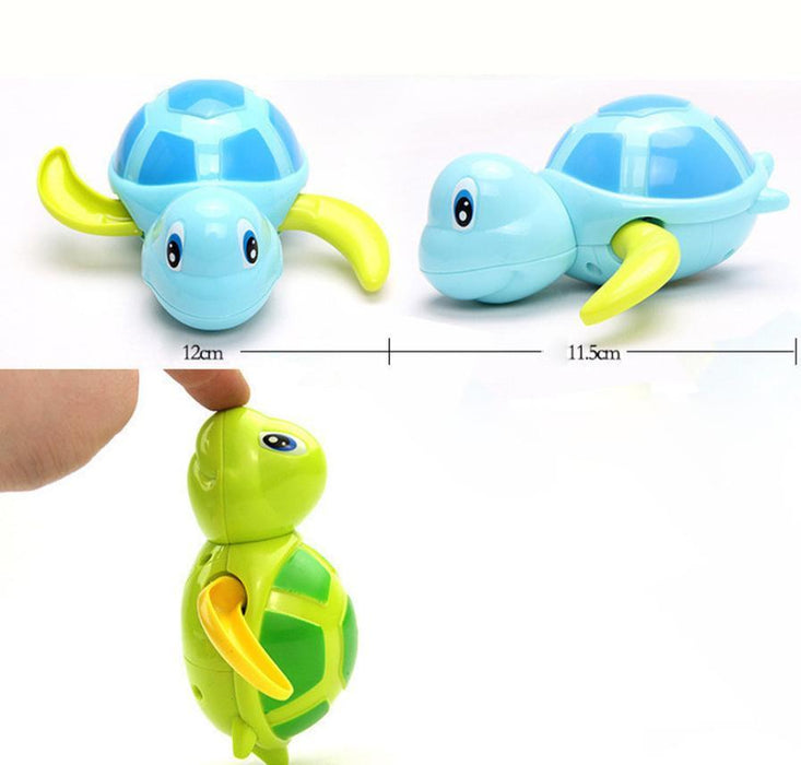 Juguete flotante con cadena de cuerda de tortuga - 3 piezas