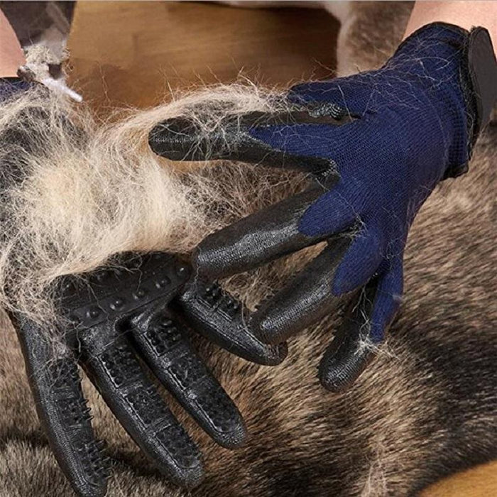 Pet Grooming Gloves For Dog Cat Horses ( 1 pair )
