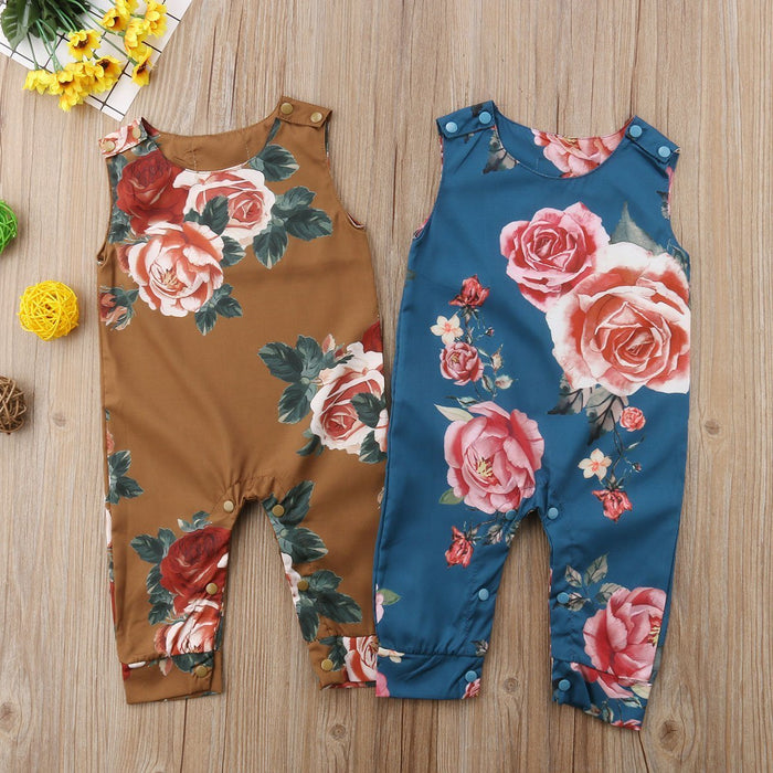 Baby Girl Floral Romper