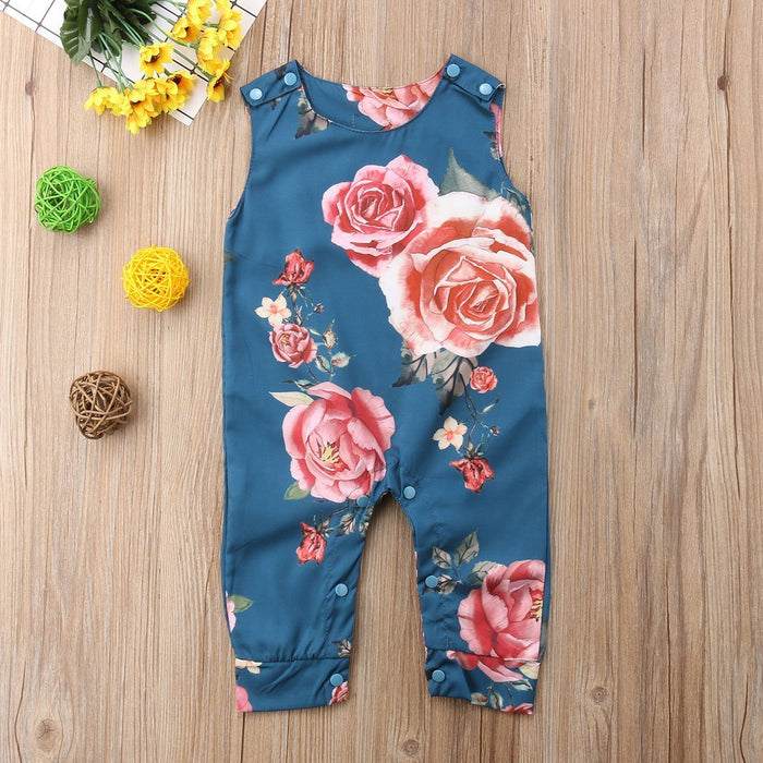 Baby Girl Floral Romper