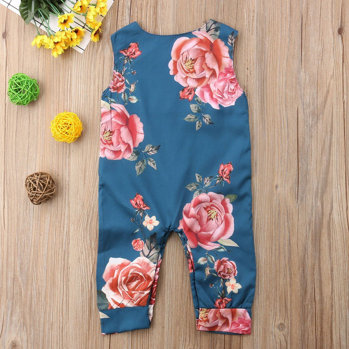 Baby Girl Floral Romper