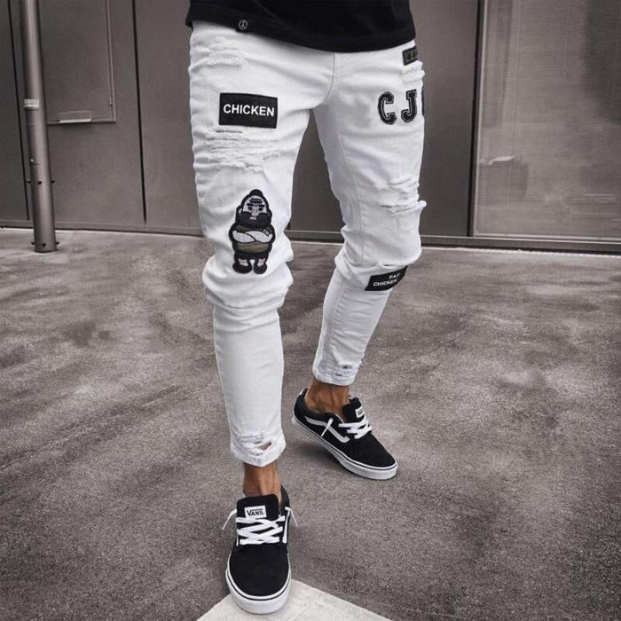 High Detailed Slim Fit Jeans