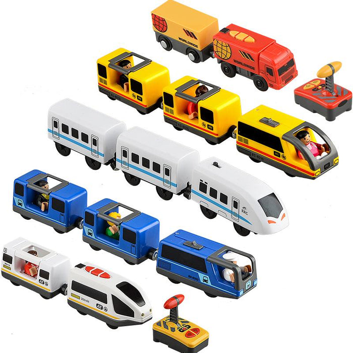 Set de tren eléctrico para niños Trenes magnéticos 