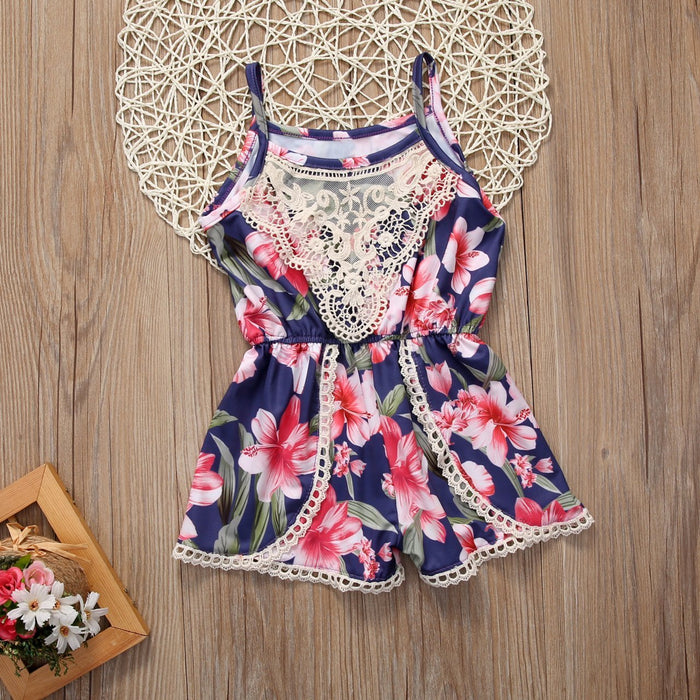 Romper Boho Hibisco